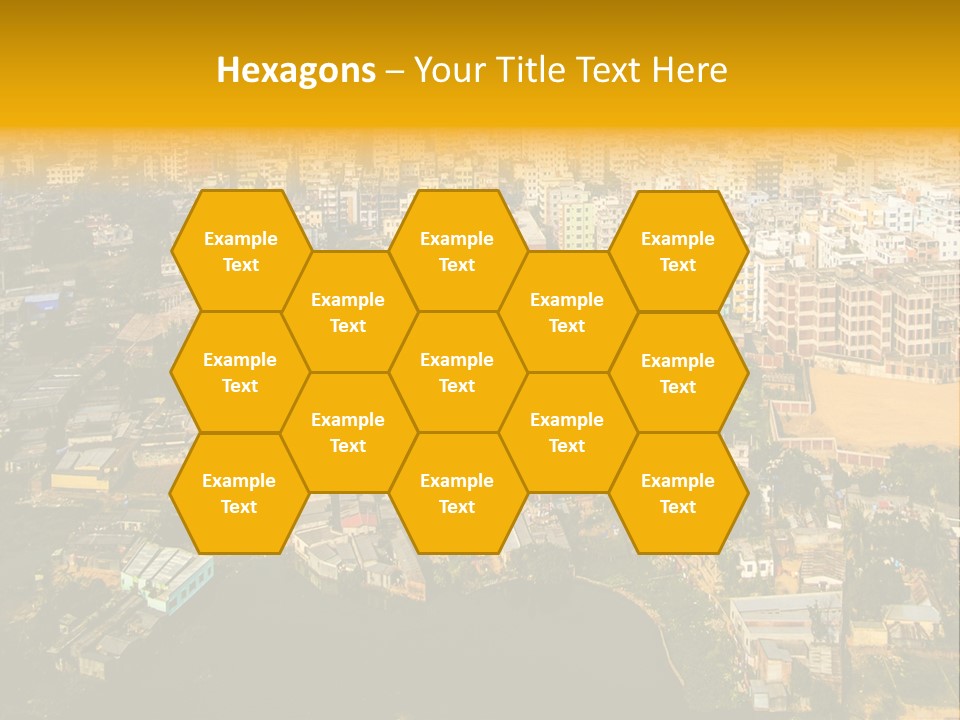 Outdoor Day Town PowerPoint Template