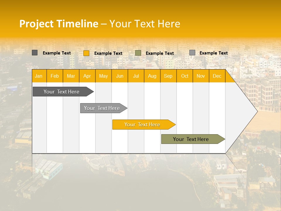 Outdoor Day Town PowerPoint Template