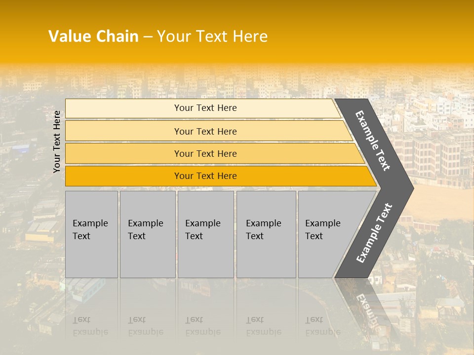 Outdoor Day Town PowerPoint Template
