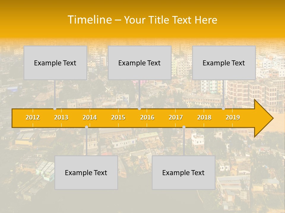 Outdoor Day Town PowerPoint Template