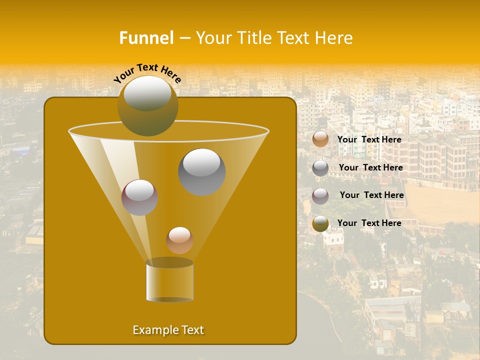 Outdoor Day Town PowerPoint Template