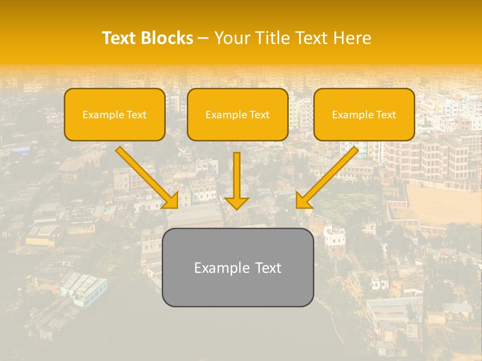 Outdoor Day Town PowerPoint Template