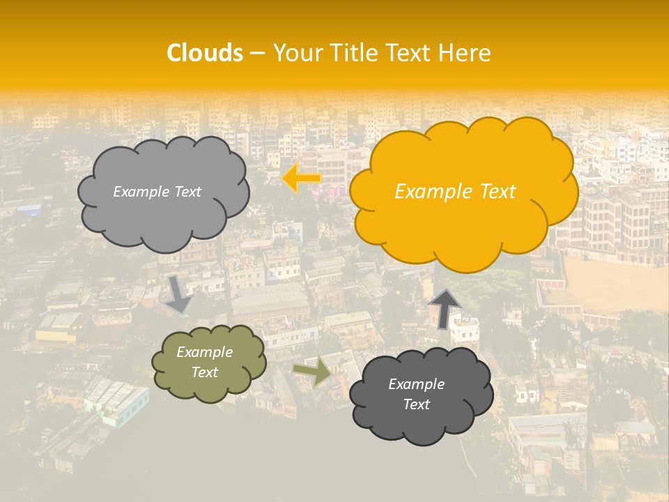 Outdoor Day Town PowerPoint Template