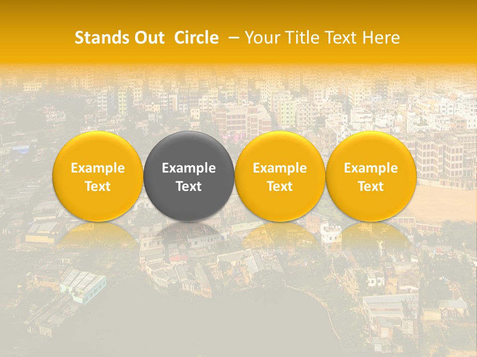 Outdoor Day Town PowerPoint Template