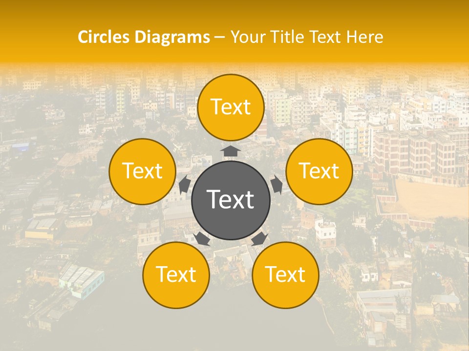 Outdoor Day Town PowerPoint Template