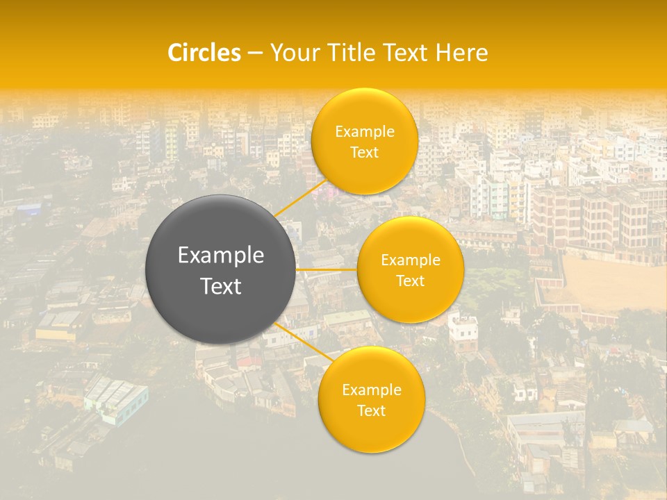 Outdoor Day Town PowerPoint Template