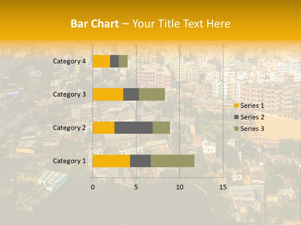 Outdoor Day Town PowerPoint Template