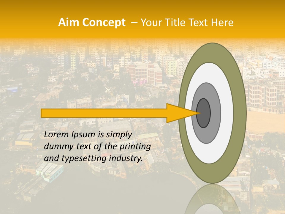 Outdoor Day Town PowerPoint Template