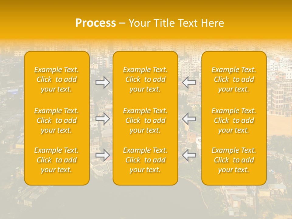 Outdoor Day Town PowerPoint Template