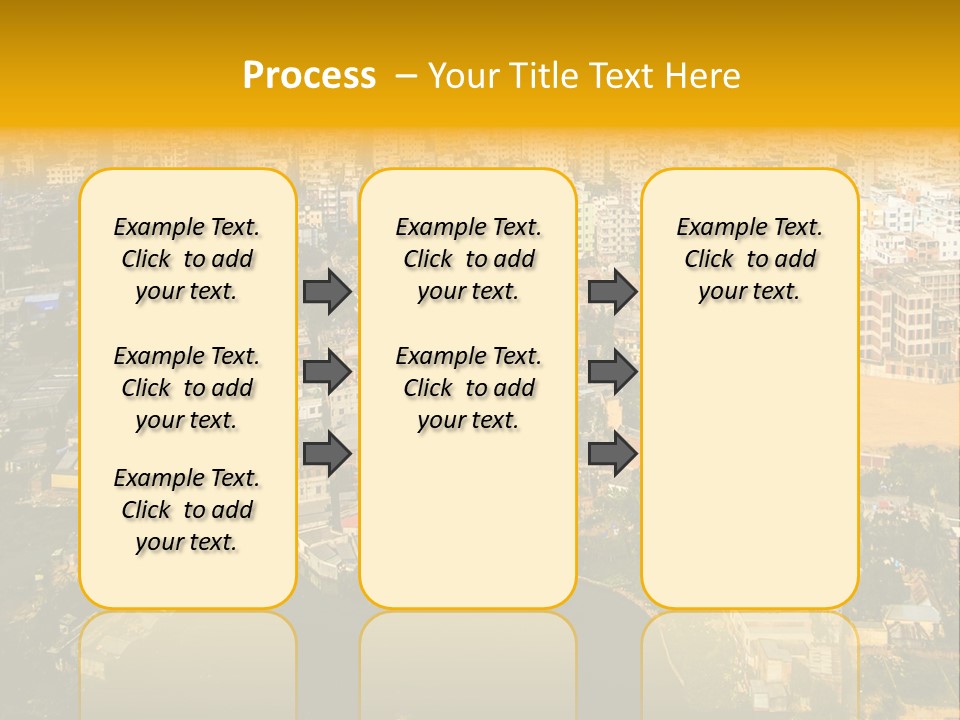 Outdoor Day Town PowerPoint Template
