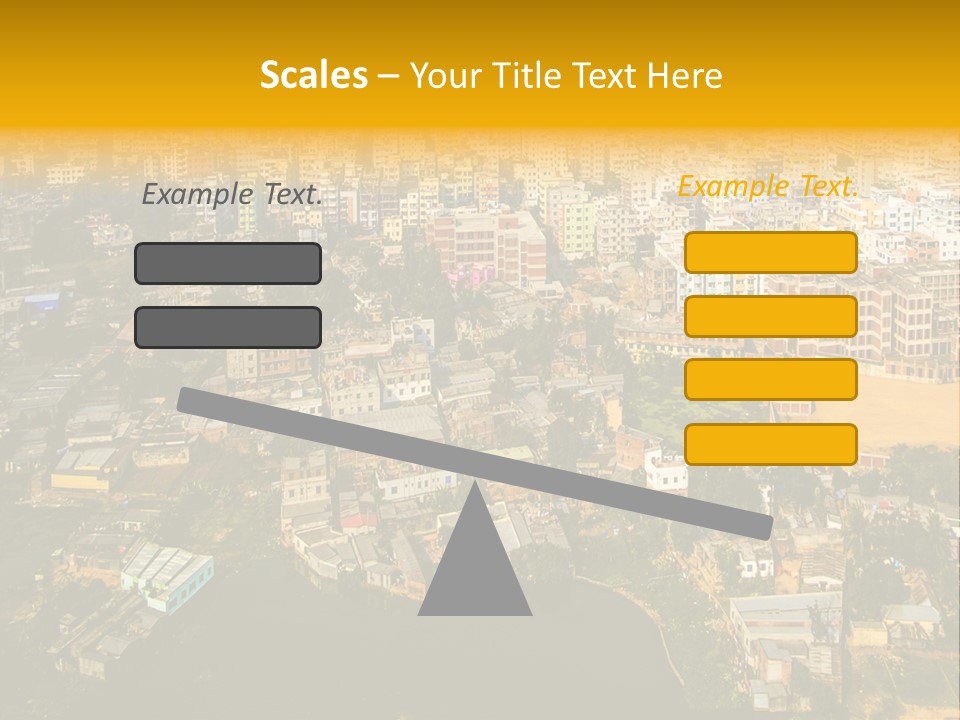 Outdoor Day Town PowerPoint Template