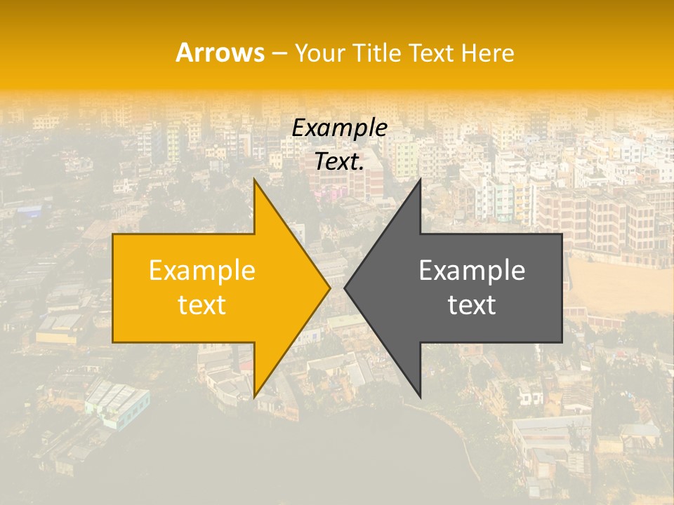 Outdoor Day Town PowerPoint Template