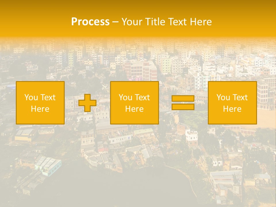 Outdoor Day Town PowerPoint Template