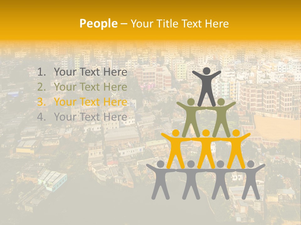 Outdoor Day Town PowerPoint Template