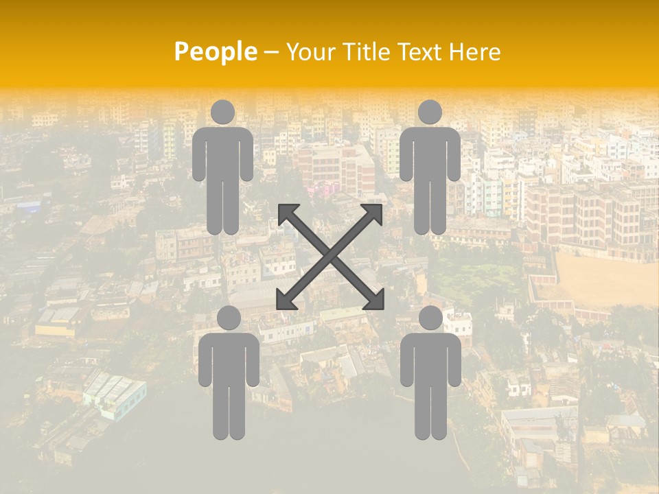 Outdoor Day Town PowerPoint Template