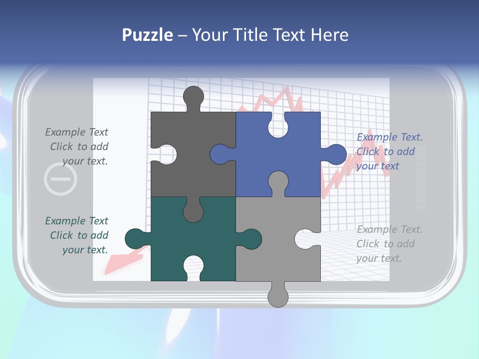Decay Arrow Falling PowerPoint Template