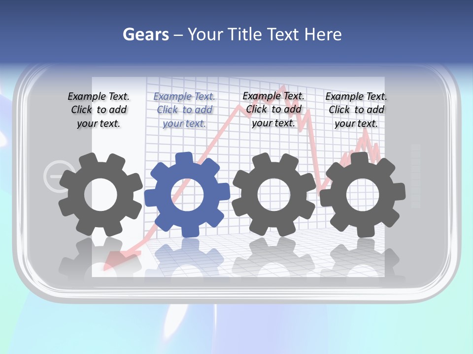 Decay Arrow Falling PowerPoint Template