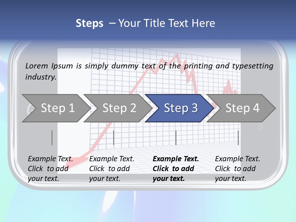 Decay Arrow Falling PowerPoint Template