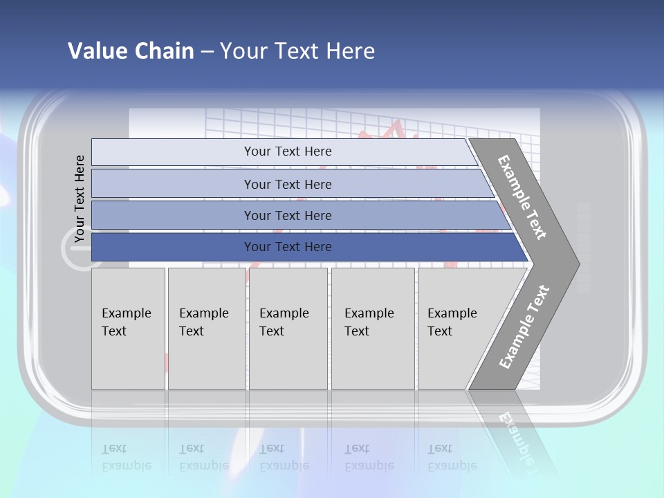 Decay Arrow Falling PowerPoint Template