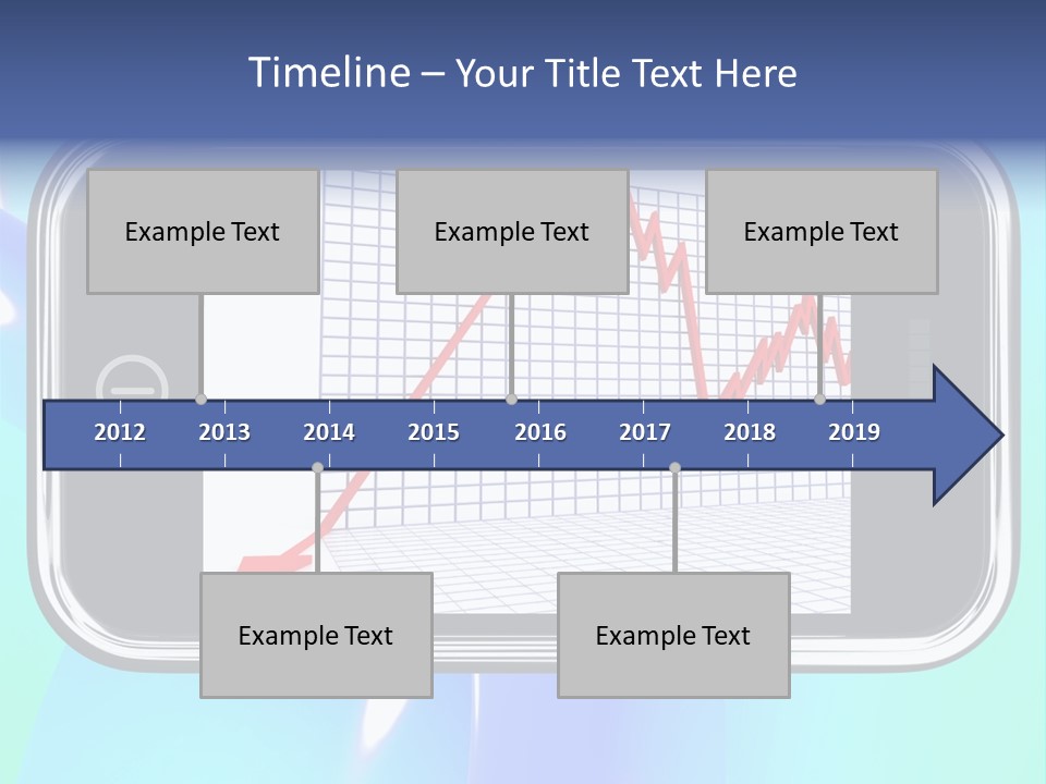 Decay Arrow Falling PowerPoint Template