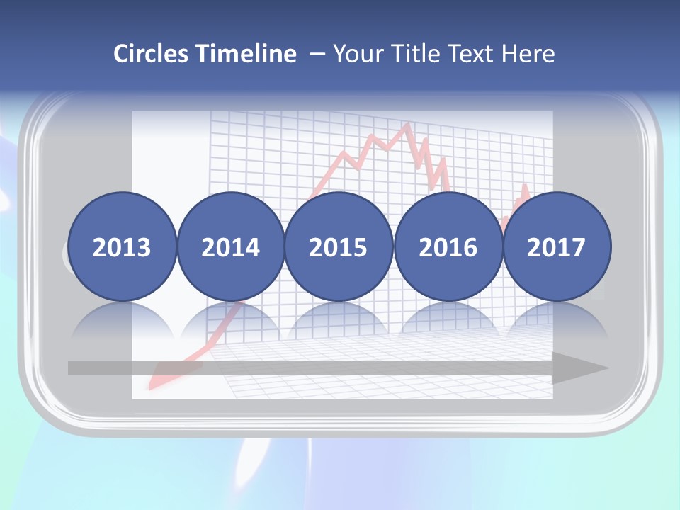 Decay Arrow Falling PowerPoint Template