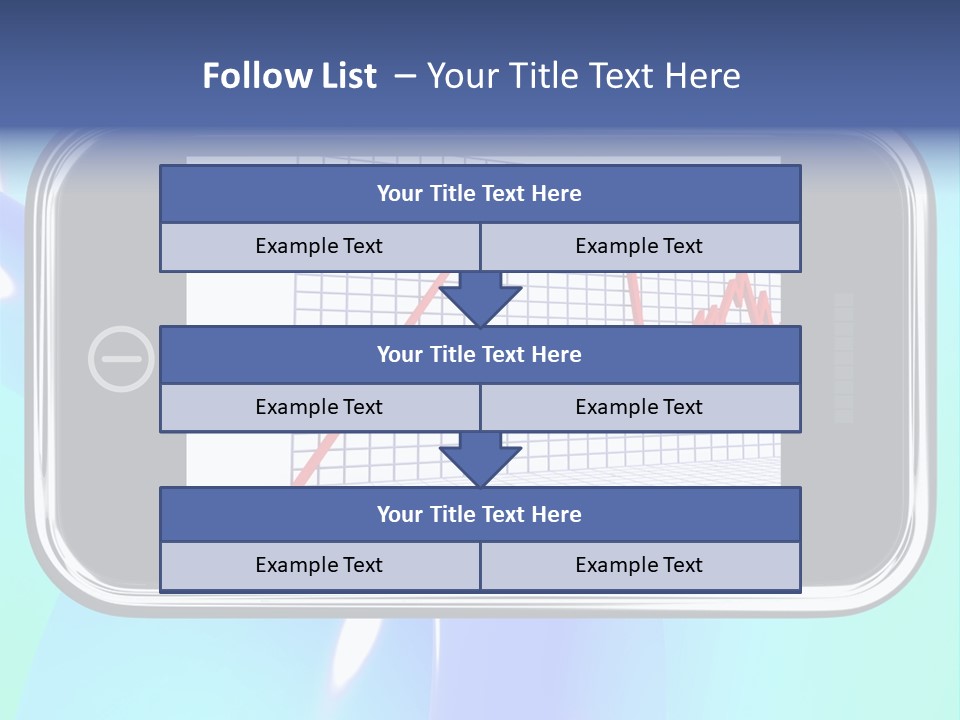 Decay Arrow Falling PowerPoint Template