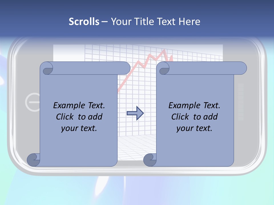 Decay Arrow Falling PowerPoint Template