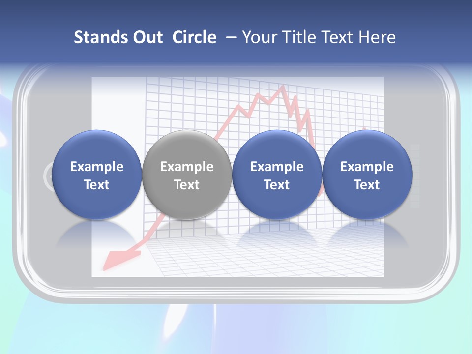 Decay Arrow Falling PowerPoint Template