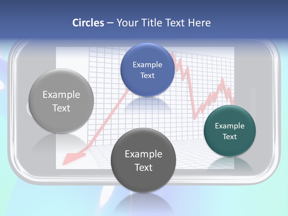 Decay Arrow Falling PowerPoint Template