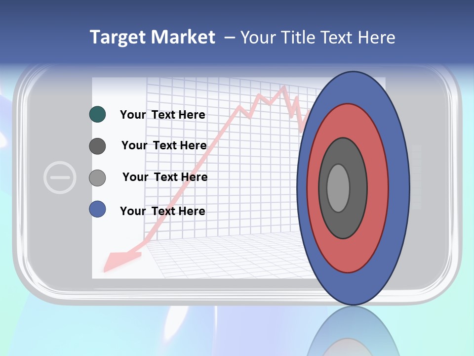 Decay Arrow Falling PowerPoint Template