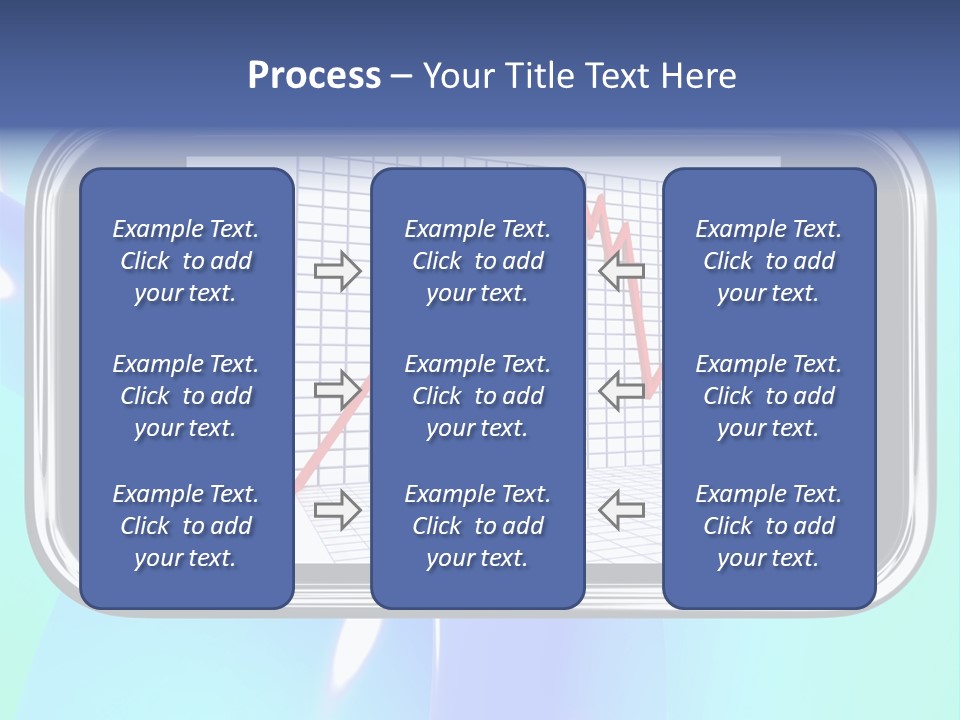 Decay Arrow Falling PowerPoint Template