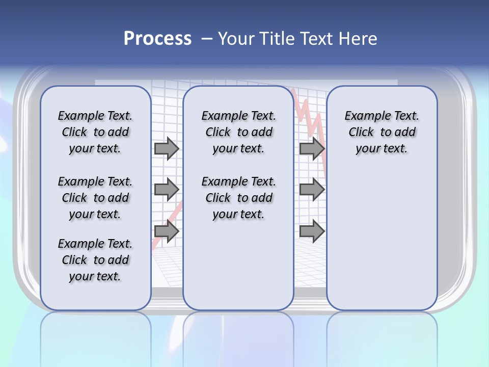 Decay Arrow Falling PowerPoint Template