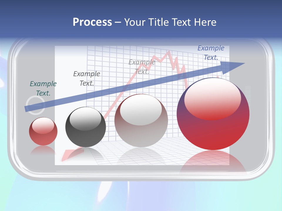 Decay Arrow Falling PowerPoint Template