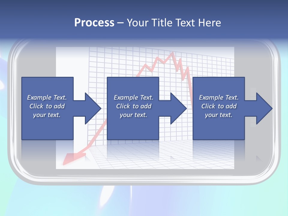 Decay Arrow Falling PowerPoint Template