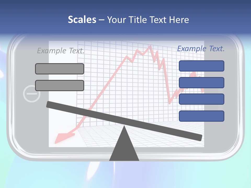 Decay Arrow Falling PowerPoint Template