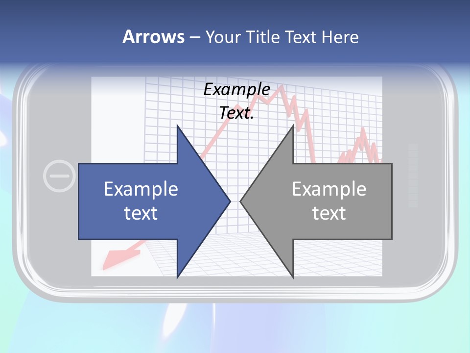 Decay Arrow Falling PowerPoint Template