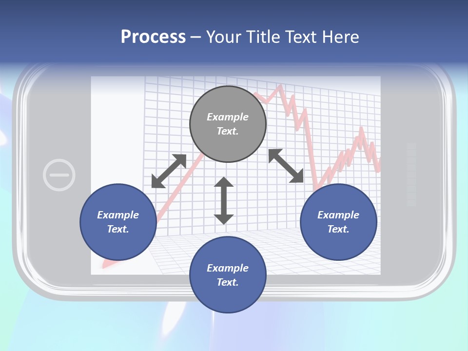 Decay Arrow Falling PowerPoint Template