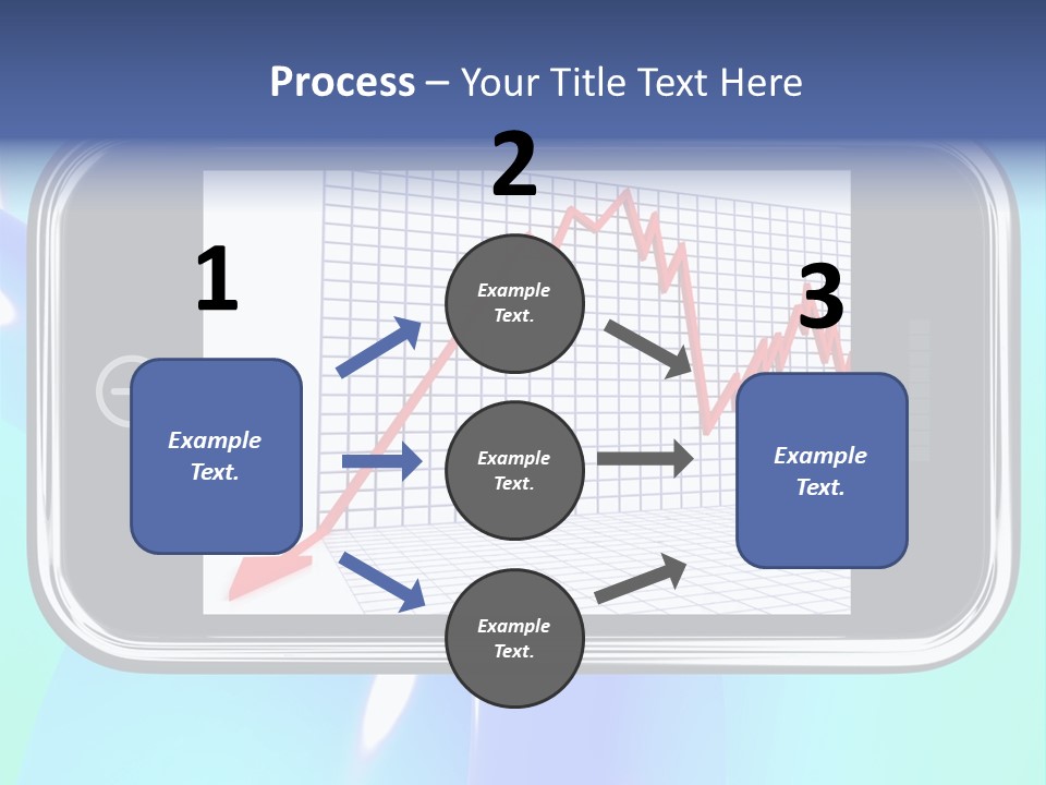 Decay Arrow Falling PowerPoint Template