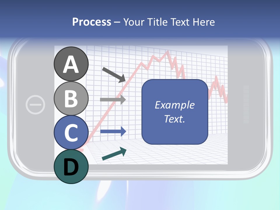 Decay Arrow Falling PowerPoint Template