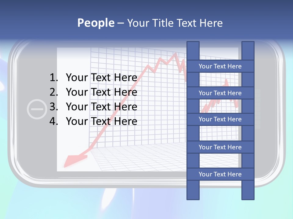 Decay Arrow Falling PowerPoint Template