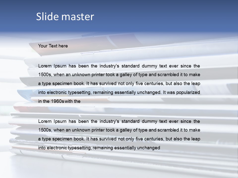 Concept Catalogue Retro PowerPoint Template