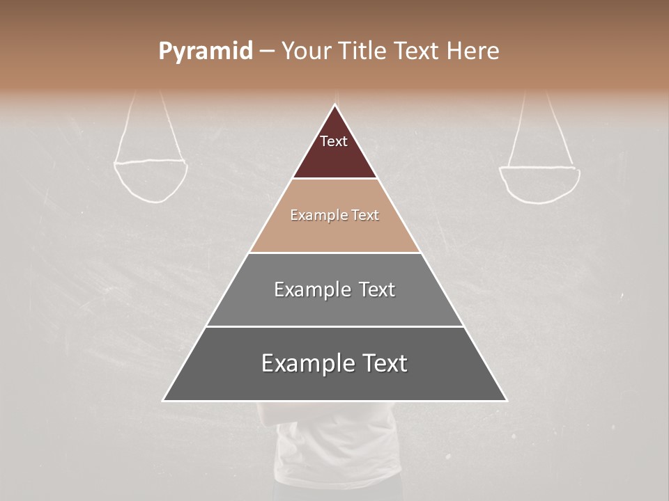 Draw Teen Girl PowerPoint Template