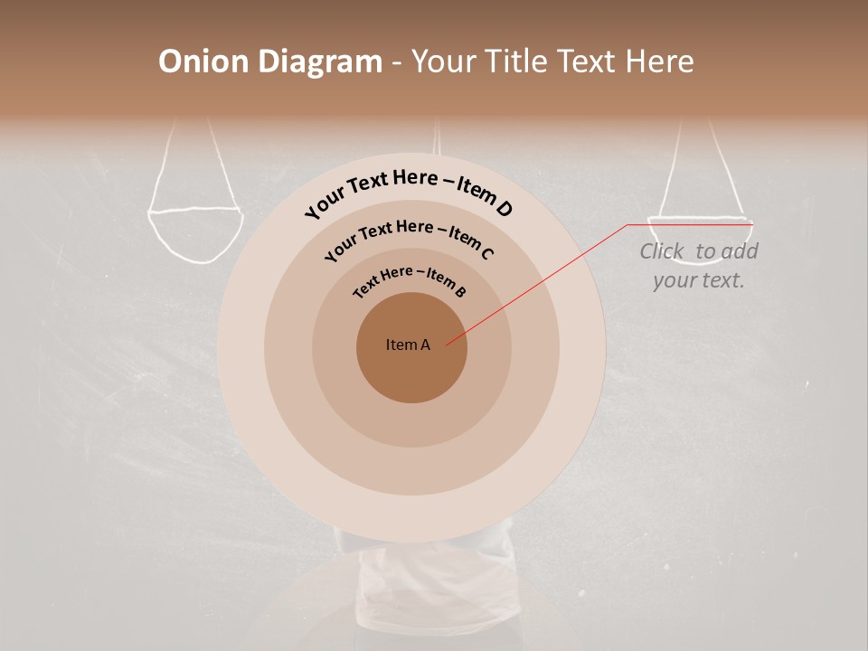 Draw Teen Girl PowerPoint Template