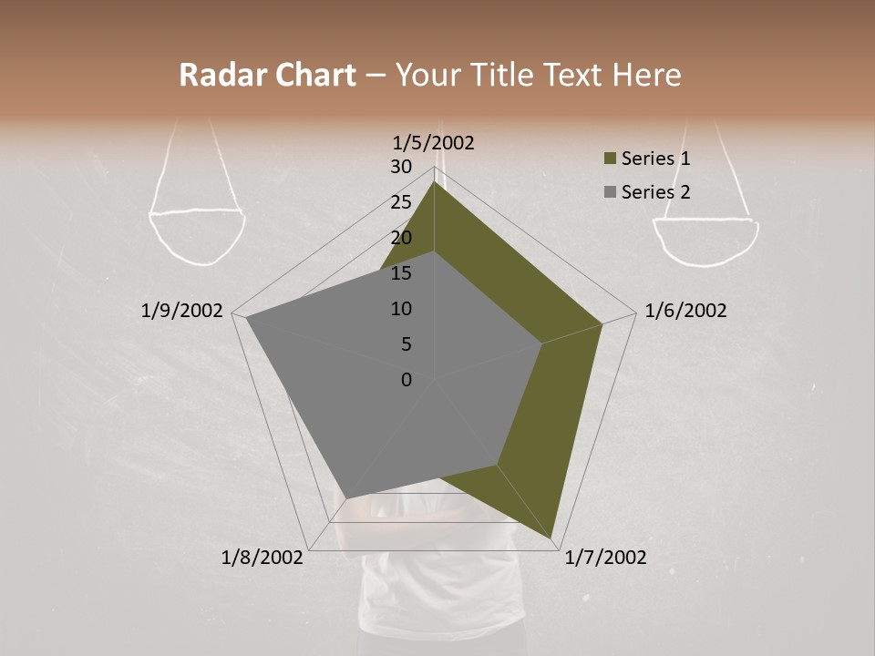 Draw Teen Girl PowerPoint Template