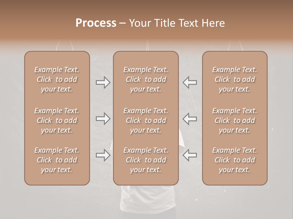 Draw Teen Girl PowerPoint Template