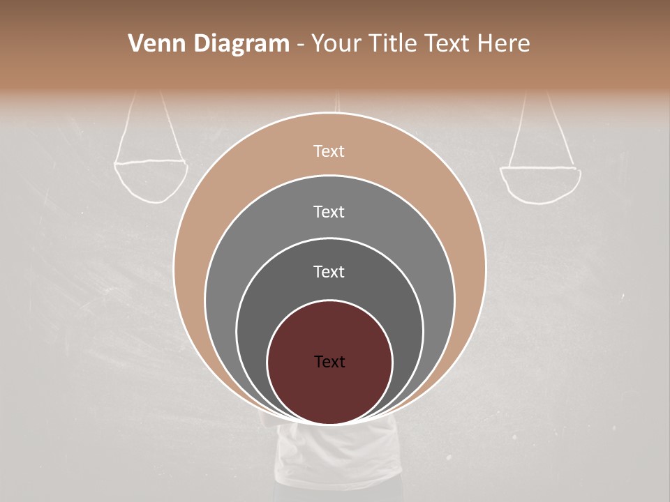 Draw Teen Girl PowerPoint Template