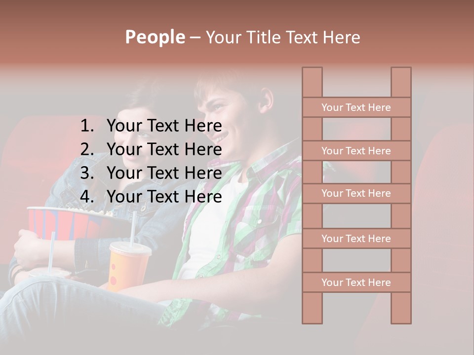 People Recreational Happiness PowerPoint Template