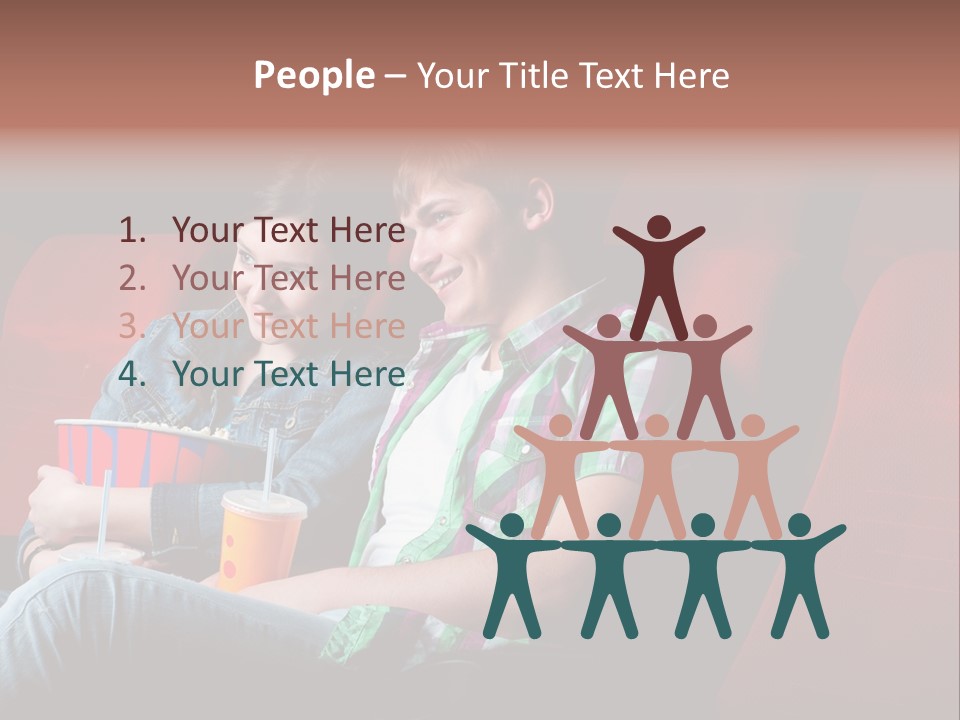 People Recreational Happiness PowerPoint Template