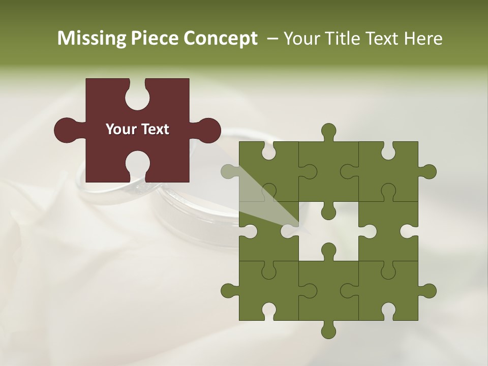 Rose Round Fingers PowerPoint Template