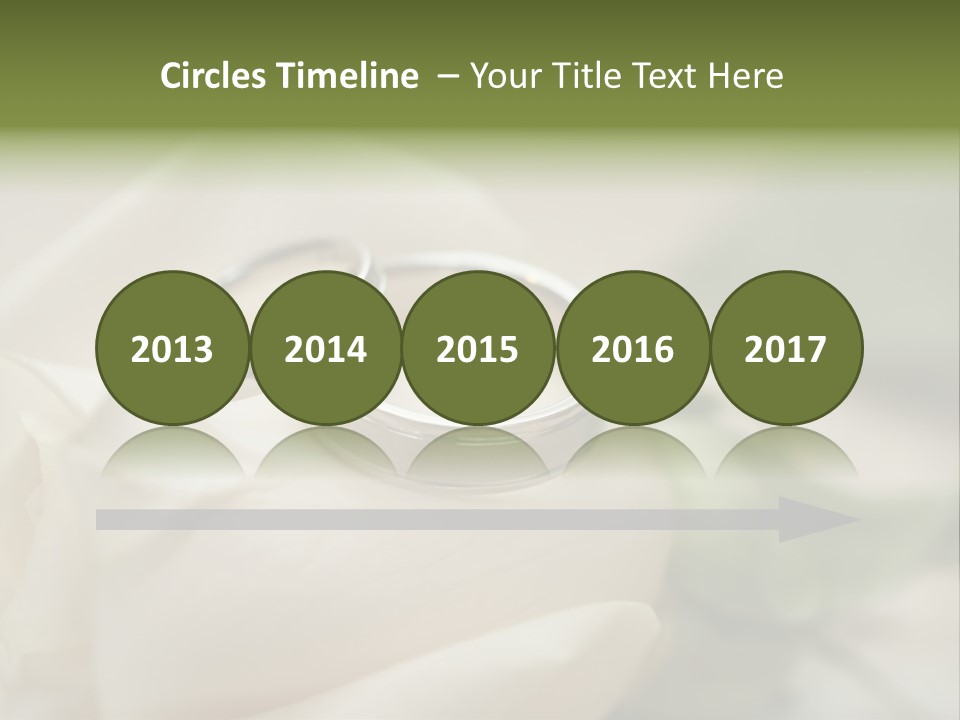 Rose Round Fingers PowerPoint Template